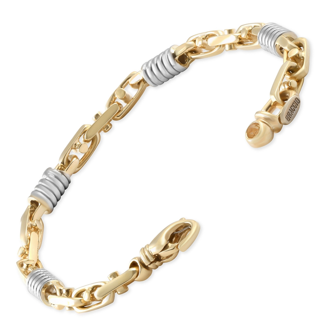 PartyWear One Gram Gold Men Hand Bracelet