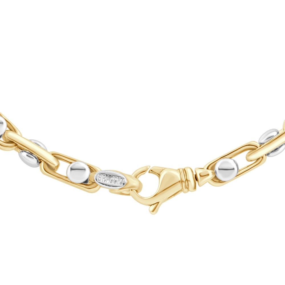 Men's 14k Gold (85gram) or Platinum (159gram) 5.5mm Link Chain
