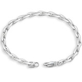 Men's 14k Gold (30gram) or Platinum (48gram) 5.5mm Link Bracelet 8.5"