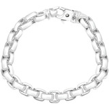 Men's 14k Gold (66gram) or Platinum (103gram) 8.5mm Link Bracelet 8.5"