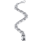 Men's 14k Gold (43gram) or Platinum (67gram) 8.5mm Link Bracelet 8.5"
