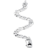 Men's Designer Mariner & Curb 14k Gold (29gram) or Platinum (54gram) 10mm Link Bracelet 8.5"