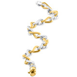 Men's 14k Gold (33gram) or Platinum (54gram) 6.5mm Link Bracelet 8.5"