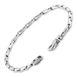 Men's 14k Gold (15gram) or Platinum (24gram) 3.5mm Link Bracelet 8.5"