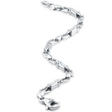 Men's Designer Link 14k Gold (16gram) or Platinum (27gram) 5.5mm Bracelet 8.5"