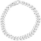 Men's Cuban Link 14k Gold (43gram) or Platinum (69gram) 8mm Bracelet 8.5"