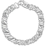 Men's 14k Gold (49gram) or Platinum (80gram) 9.5mm Link Bracelet 8.5"