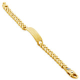 Men's Cuffed Link 14k Gold (95gram) or Platinum (152gram) 11.5-15mm Bracelet 8.5"