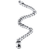 Men's Classic Curb Link 14k Gold (35gram) or Platinum (64gram) 8mm Bracelet 8.5"