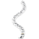 Men's Designed Link 14k Gold (79gram) or Platinum (127gram) 10.5mm Bracelet 9.25