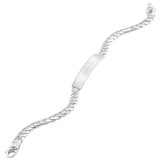 Men's Cuffed Link 14k Gold (38gram) or Platinum (61gram) 6.5-9mm Bracelet 8.5"