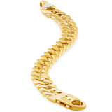 Men's Cuban Link 14k Gold (59gram) or Platinum (112gram) 14mm Bracelet 9.5"