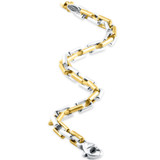 Men's Link 14k Gold (39gram) or Platinum (63gram) 6.5mm Bracelet 8.5"
