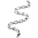 Men's Link 14k Gold (23gram) or Platinum (37gram) 5.5mm Bracelet 8.5"