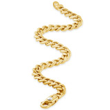 Men's Cuban Link 14k Gold (32gram) or Platinum (49gram) 7mm Bracelet 8.5"