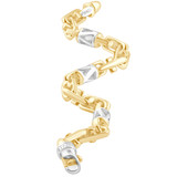 Men's Link 14k Gold (66gram) or Platinum (106gram) 8.5mm Bracelet 8.5"