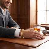 Men's Marine Link 14k Gold (44gram) or Platinum (68gram) 10.5mm Bracelet 8.75"