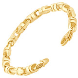 Men's Link 14k Gold (53gram) or Platinum (85gram) 7mm Bracelet 8.5"