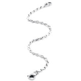 Men's Seed Link 14k Gold (14gram) or Platinum (23gram) 3mm Bracelet 8"