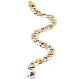 Men's Mariner Link 14k Gold (34gram) or Platinum (56gram) 8mm Bracelet 9"