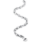 Men's Designer Mariner Link 14k Gold (27gram) or Platinum (44gram) 5mm Bracelet 8"