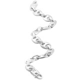 Men's Marine Link 14k Gold (45gram) or Platinum (73gram) 9.5mm Bracelet 8.5"