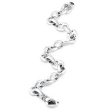 Men's Mariner and Round Link 14k Gold (32gram) or Platinum (51gram) 10.5mm Bracelet 8"