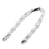 Men's Classic Seed Link 14k Gold (47gram) or Platinum (75gram) 5mm Bracelet 9"