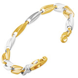 Men's Link 14k Gold (36gram) or Platinum (59gram) 8.5mm Bracelet 8.5"