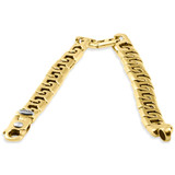 Men's Link 14k Gold (36gram) or Platinum (59gram) Bracelet 8.5"