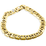 Men's Link 14k Gold (36gram) or Platinum (59gram) Bracelet 8.5"
