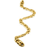 Men's Marine Link 14k Gold (26gram) or Platinum (43gram) 6.5mm Bracelet 8.5"