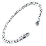 Men's Link 14k Gold (21gram) or Platinum (33gram) 5.5mm Bracelet 8.25"