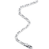 Men's Link 14k Gold (21gram) or Platinum (33gram) 5.5mm Bracelet 8.25"