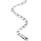 Men's Designer Mariner Wide Link 14k Gold (37gram) or Platinum (59gram) 8mm Bracelet 8.25"