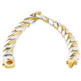 Men's Curb Link 14k Gold (46gram) or Platinum (74gram) 10mm Bracelet 8.25"