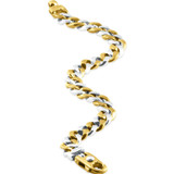 Men's Cuban Link 14k Gold (37gram) or Platinum (59gram) 9mm Bracelet 8.25"