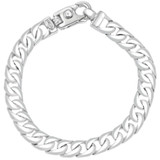 Men's Cuban Link 14k Gold (43gram) or Platinum (69gram) 8.5mm Bracelet 8.5"