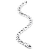 Men's Designer Curb Link 14k Gold (30gram) or Platinum (48gram) 7.5mm Bracelet 8.5"