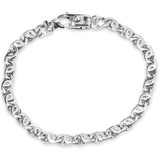 Men's Designer Mariner Link 14k Gold (18gram) or Platinum (30gram) 5.5mm Bracelet 8.25"