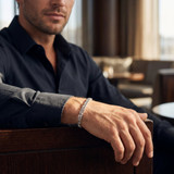 Men's Designer Mariner Link 14k Gold (18gram) or Platinum (30gram) 5.5mm Bracelet 8.25"