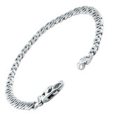 Men's Designer Flat Mariner Link 14k Gold (17gram) or Platinum (28gram) 5.5mm Bracelet 8.5"