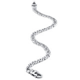 Men's Designer Flat Mariner Link 14k Gold (17gram) or Platinum (28gram) 5.5mm Bracelet 8.5"