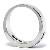 1ct Princess Cut Diamond Wedding Mens 14K White Gold Ring