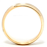 Mens White & Yellow Gold Two Tone Wedding Ring Band 14K Mens White & Yellow Gold Two Tone Wedding Ring Band 14K