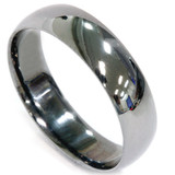 Black Plated Wedding Band 14K Gold Black Plated Wedding Band 14K Gold