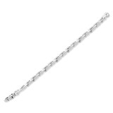 Men's Solid 14k Gold (54grams) or Platinum (84gram) 10mm Cuban Link Bracelet 9"