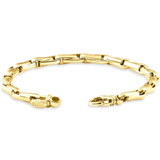Men's Seed Link 14k Gold (29gram) or Platinum (47gram) 5mm Bracelet 8.5"