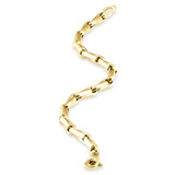 Men's 14k Gold (29gram) or Platinum (47gram) 5mm Link Bracelet 8.5"