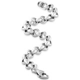 Men's Rolo Link 14k Gold (49gram) or Platinum (80gram) 9mm Bracelet 8.5"